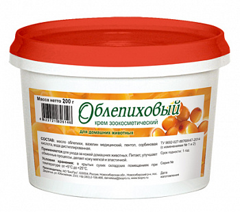 Крем Облепиховый для домашних животных 24шт*200 г